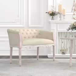 Ce banc est destiné à attirer le regard tout en offrant un endroit supplémentaire pour s'asseoir dans vos espaces de vie. Mat ...