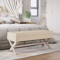 Ce tabouret de rangement sera non seulement une décoration élégante et stylée, mais aussi un meuble pratique dans n'importe q ...