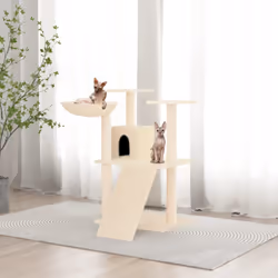 Gardez vos adorables chats amusés sans fin avec cet arbre à chat tout-en-un ! Tour à chat tout-en-un : le mobilier pour chats ...
