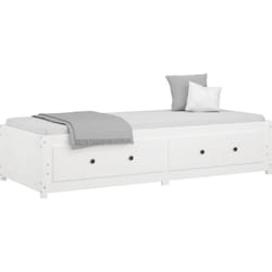 Vidaxl - Lit de jour sans matelas blanc 80x200 cm bois de pin massif