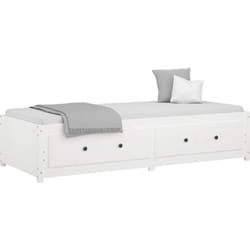 Vidaxl - Lit de jour sans matelas blanc 75x190 cm bois de pin massif