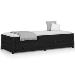 VidaXL 821603 canapé lit sofa Noir