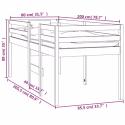VidaXL 821609 lit - Vue supplémentaire 8