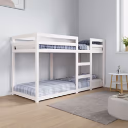 Description générale Ce lit superposé en bois est élégant et fonctionnel, parfait pour les espaces limités. Il offre une solu ...
