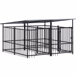 Offrez de la sécurité et du confort à votre chiot avec ce chenil. Cage pour chien tout-en-un : le chenil polyvalent offre de ...