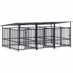 Offrez de la sécurité et du confort à votre chiot avec ce chenil. Cage pour chien tout-en-un : le chenil polyvalent offre de  ...