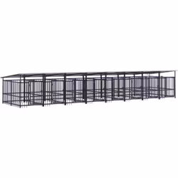 Offrez de la sécurité et du confort à votre chiot avec ce chenil. Cage pour chien tout-en-un : le chenil polyvalent offre de  ...