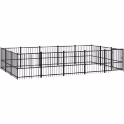 Offrez de la sécurité et du confort à votre chiot avec ce chenil. Cage pour chien tout-en-un : le chenil polyvalent offre de  ...
