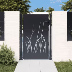 Ce portail de jardin, offrant une combinaison parfaite de résistance et de élégance, constitue un point d'entrée idéal pour l ...