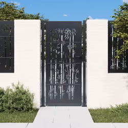 Ce portail de jardin, offrant une combinaison parfaite de résistance et de élégance, constitue un point d'entrée idéal pour l ...