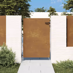 Ce portail de jardin, offrant une combinaison parfaite de résistance et de élégance, constitue un point d'entrée idéal pour l ...