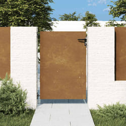 Vidaxl - Portail de jardin 85x150 cm acier corten