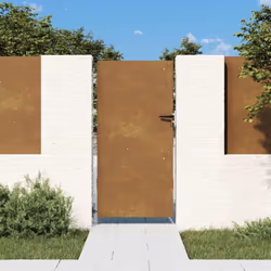 Ce portail de jardin, offrant une combinaison parfaite de résistance et de élégance, constitue un point d'entrée idéal pour l ...