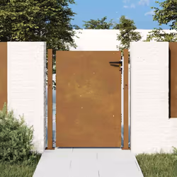 Ce portail de jardin, offrant une combinaison parfaite de résistance et de élégance, constitue un point d'entrée idéal pour l ...