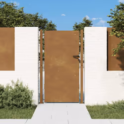 Ce portail de jardin, offrant une combinaison parfaite de résistance et de élégance, constitue un point d'entrée idéal pour l ...