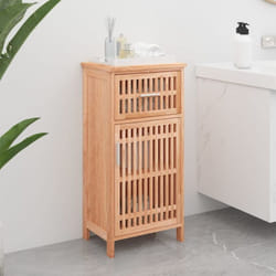 Vidaxl - Armoire de salle de bain 42x29x82 cm Bois massif de noyer