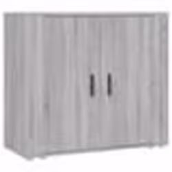 vidaXL Buffet Sonoma gris 80x33x70 cm Bois d'ingénierie