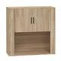 vidaXL Armoire murale Chêne sonoma 80x33x80 cm Bois d'ingénierie