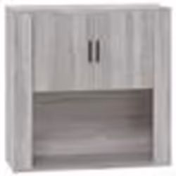 vidaXL Armoire murale Sonoma gris 80x33x80 cm Bois d'ingénierie