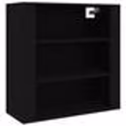 vidaXL Armoire murale Noir 80x33x80 cm Bois d'ingénierie