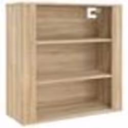 vidaXL Armoire murale Chêne sonoma 80x33x80 cm Bois d'ingénierie