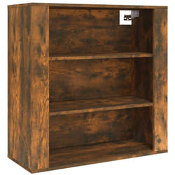 Armoire murale Chêne fumé 80x33x80 cm Bois d'ingénierie Vidaxl