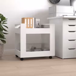 Ce chariot de bureau classique vous permet de dire au revoir au chaos sur votre bureau et vous évite des piles de papiers qui ...