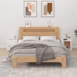 vidaXL Tables de chevet 2 pcs Blanc brillant 50x39x47 cm