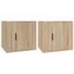 vidaXL Tables de chevet 2 pcs Chêne sonoma 50x39x47 cm
