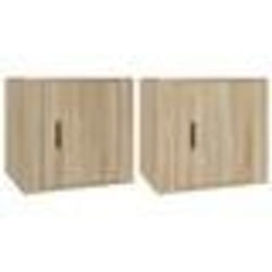 vidaXL Tables de chevet 2 pcs Chêne sonoma 50x39x47 cm