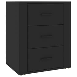 VidaXL 816713 Table de nuit et table de chevet Noir