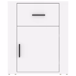 VidaXL 816720 Table de nuit et table de chevet Blanc - Vue supplémentaire 6