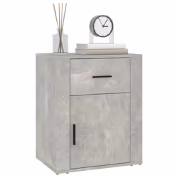 VidaXL 816724 Table de nuit et table de chevet Couleur du béton - Vue supplémentaire 4