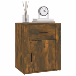 VidaXL 816725 Table de nuit et table de chevet Chêne - Vue supplémentaire 4