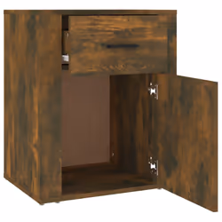VidaXL 816725 Table de nuit et table de chevet Chêne - Vue supplémentaire 7