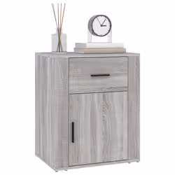 VidaXL 816726 Table de nuit et table de chevet Chêne - Vue supplémentaire 4