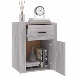 VidaXL 816726 Table de nuit et table de chevet Chêne - Vue supplémentaire 5