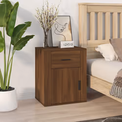 VidaXL 816727 Table de nuit et table de chevet Chêne