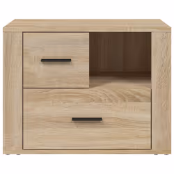 VidaXL 816739 Table de nuit et table de chevet Chêne - Vue supplémentaire 6