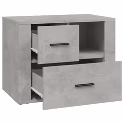 VidaXL 816740 Table de nuit et table de chevet Couleur du béton - Vue supplémentaire 7