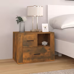 VidaXL 816741 Table de nuit et table de chevet Chêne