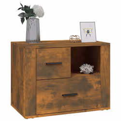 VidaXL 816741 Table de nuit et table de chevet Chêne - Vue supplémentaire 4