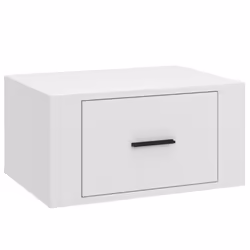 VidaXL 816841 Table de nuit et table de chevet Blanc - Vue supplémentaire 6
