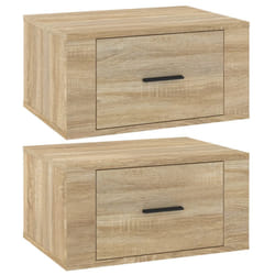 VidaXL 816847 Table de nuit et table de chevet Chêne