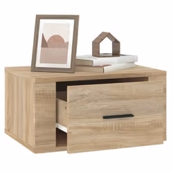 VidaXL 816847 Table de nuit et table de chevet Chêne - Vue supplémentaire 5