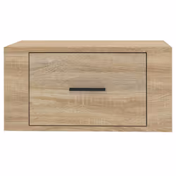 VidaXL 816847 Table de nuit et table de chevet Chêne - Vue supplémentaire 7