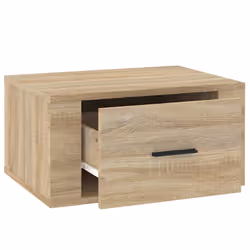 VidaXL 816847 Table de nuit et table de chevet Chêne - Vue supplémentaire 8