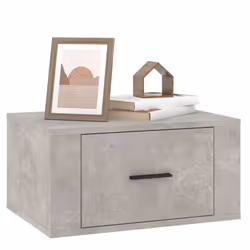 VidaXL 816848 Table de nuit et table de chevet Couleur du béton - Vue supplémentaire 4