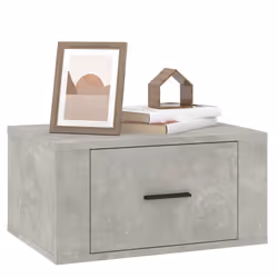 VidaXL 816849 Table de nuit et table de chevet Couleur du béton - Vue supplémentaire 4