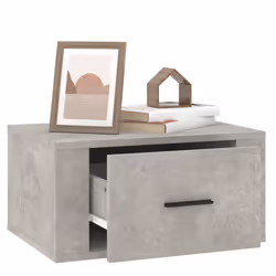 VidaXL 816849 Table de nuit et table de chevet Couleur du béton - Vue supplémentaire 5